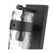 Z-Lite Fontaine 1 Light Vanity, Matte Black & Clear 3035-1V-MB - alternate 8